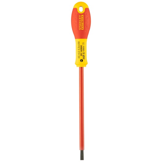 STANLEY FATMAX Insulated Slotted 5.5mm x 150mm Screwdriver 0-65-413