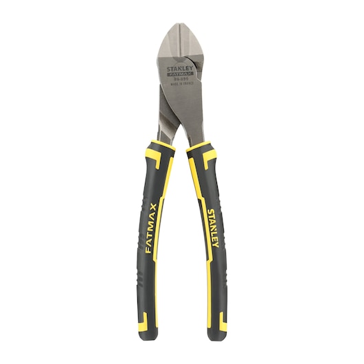 Stanley FatMax diagonal cutting pliers with black and yellow handles, model 0-89-859.