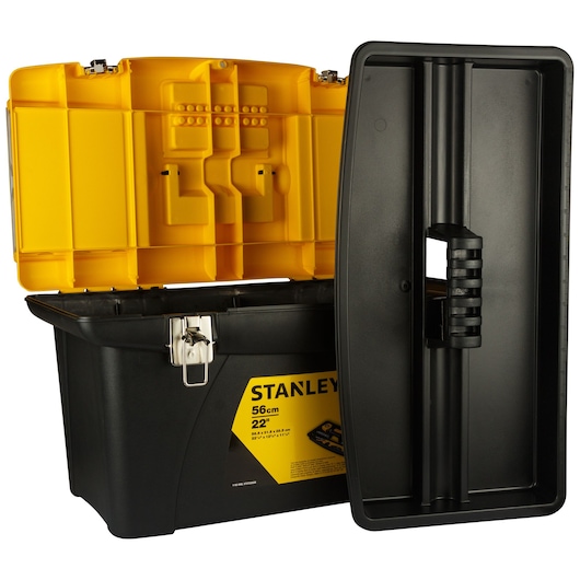 STANLEY® 22" 560mm Plastic Toolbox
