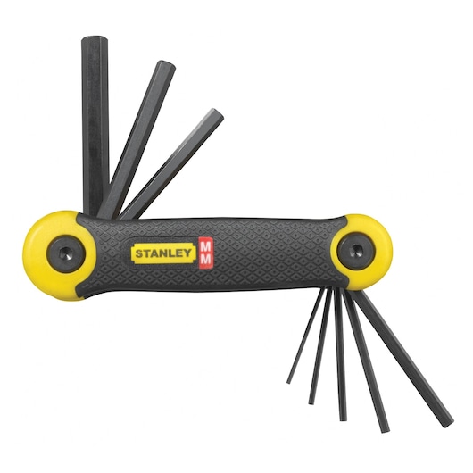STANLEY® Metric Folding Hex Key Set 8 pc.