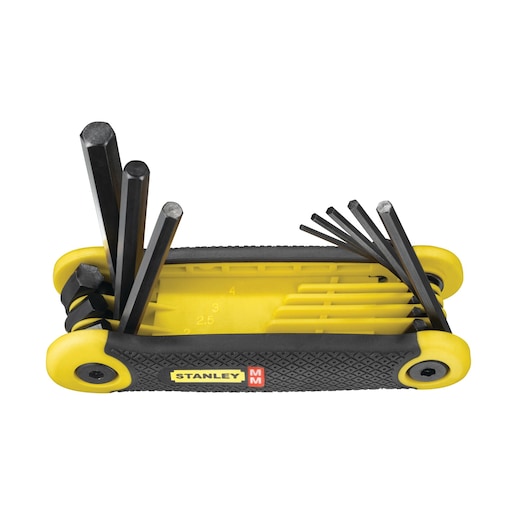 STANLEY® Metric Folding Hex Key Set 8 pc.
