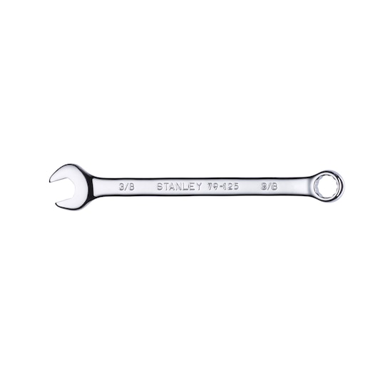 STANLEY 79-125 combination wrench 3/8 inch, photography on white background, tool category
