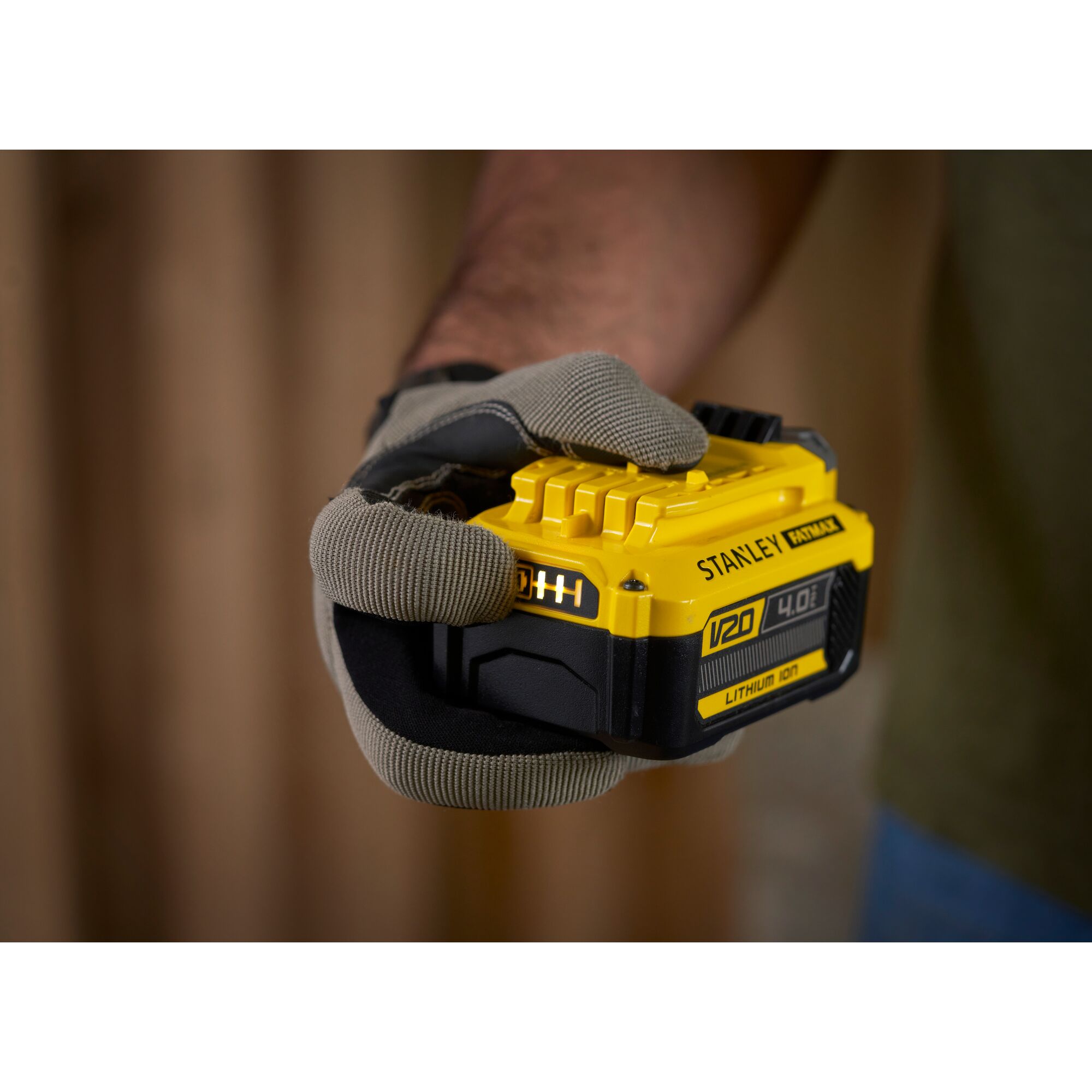 18V STANLEY FATMAX V20 4.0Ah Lithium Ion Battery STANLEY
