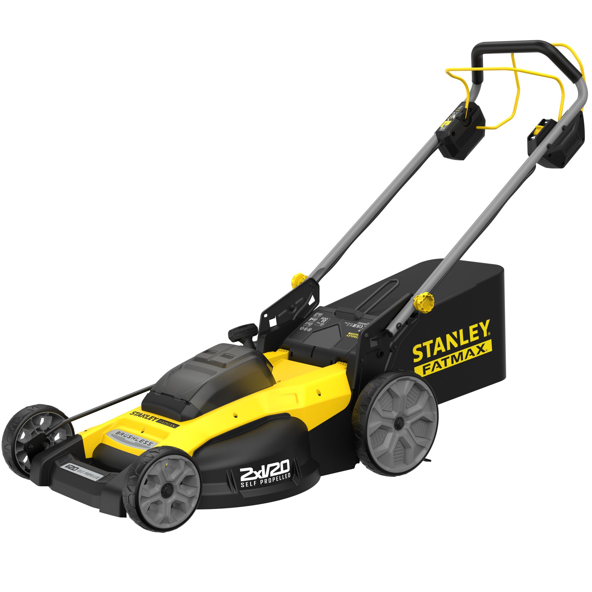 Stanley fatmax lawn mower deals