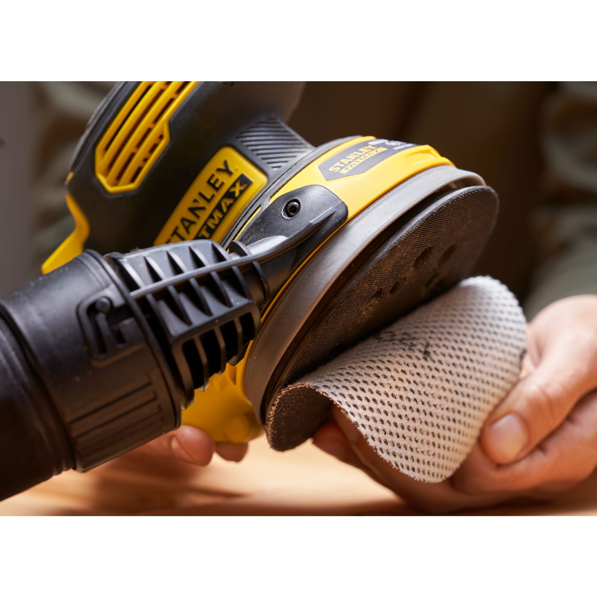 18V STANLEY FATMAX V20 Cordless Random Orbit Sander Tool Only