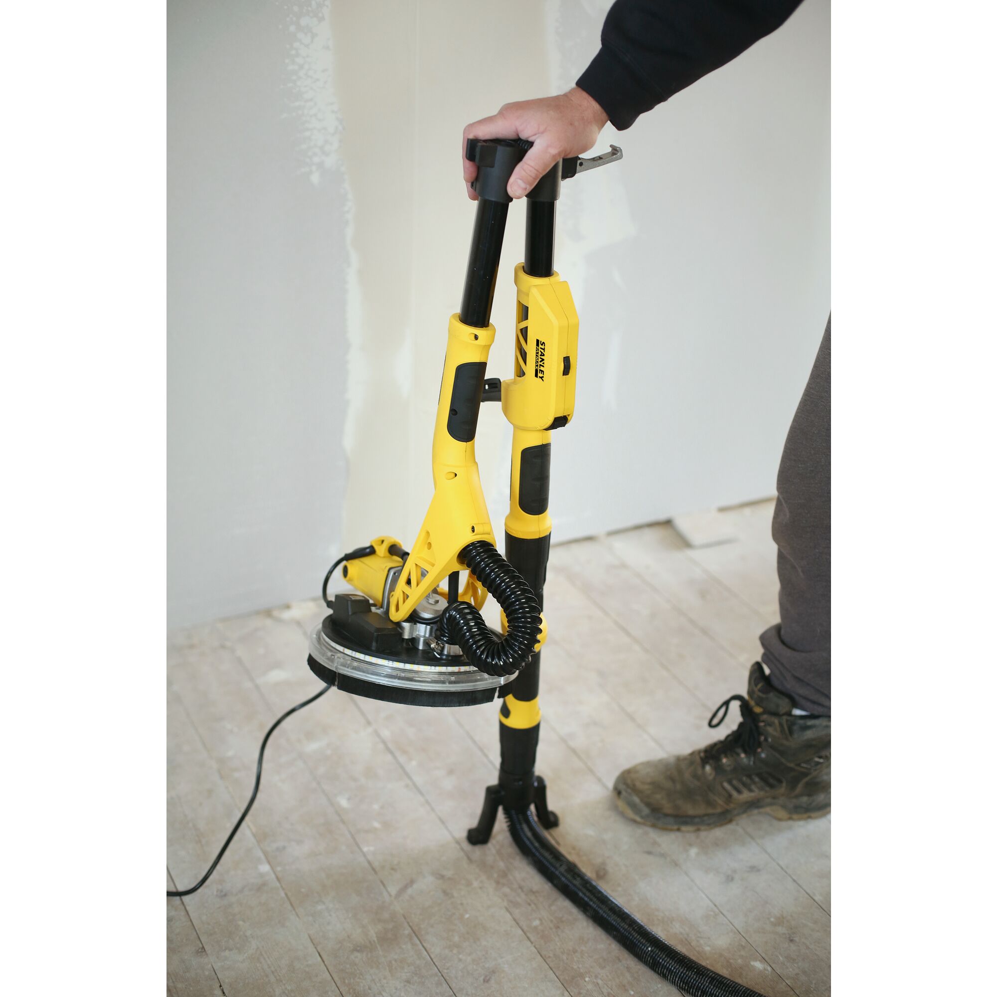 STANLEY FATMAX 750W Corded AC 225mm Dry Wall Sander with Soft