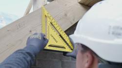 Video STANLEY® QUICKSQUARE® 300MM DUAL COLOUR ABS RAFTER SQUARE